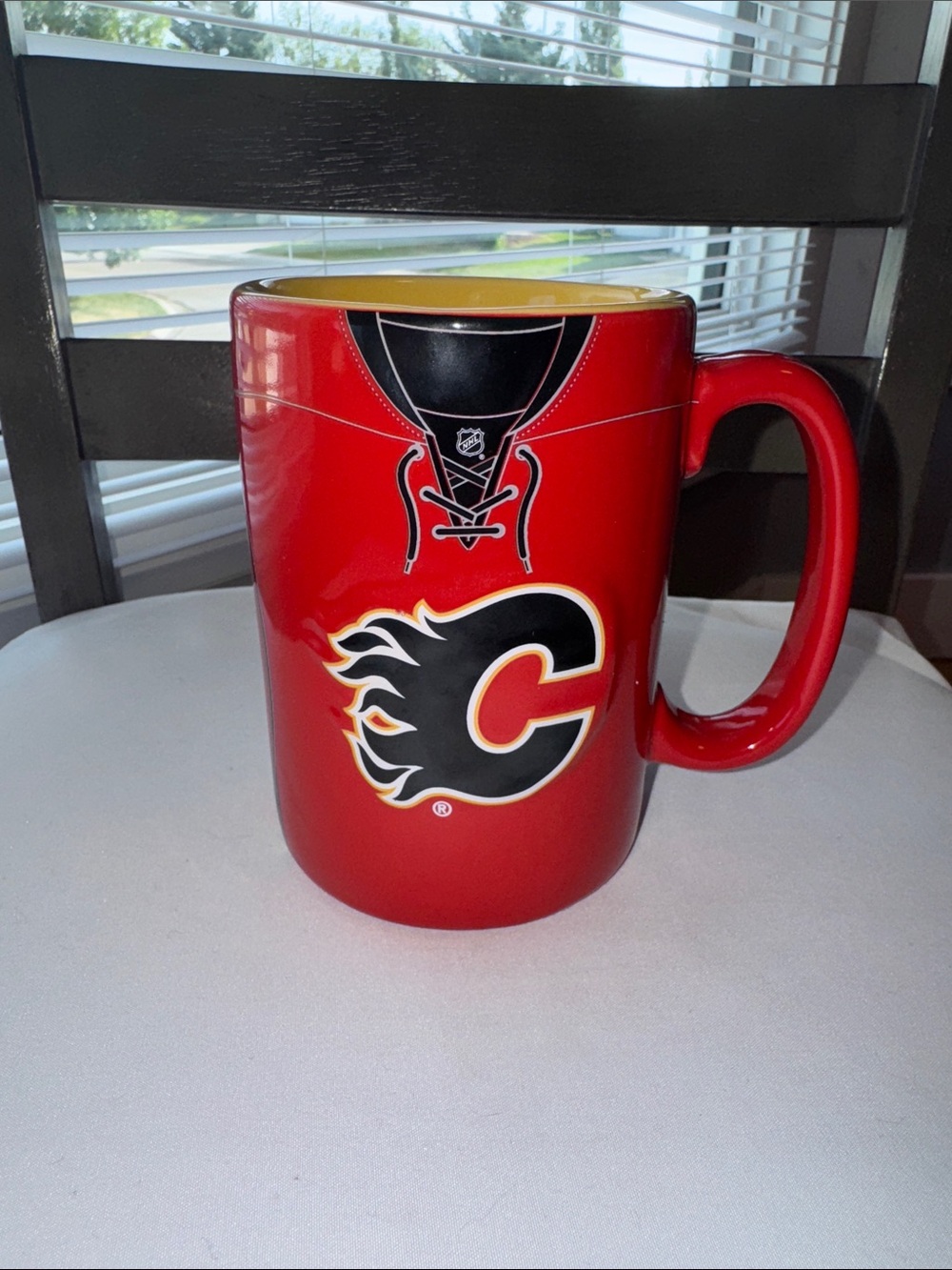 NHL Calgary Flames Home Away Jersey Mug